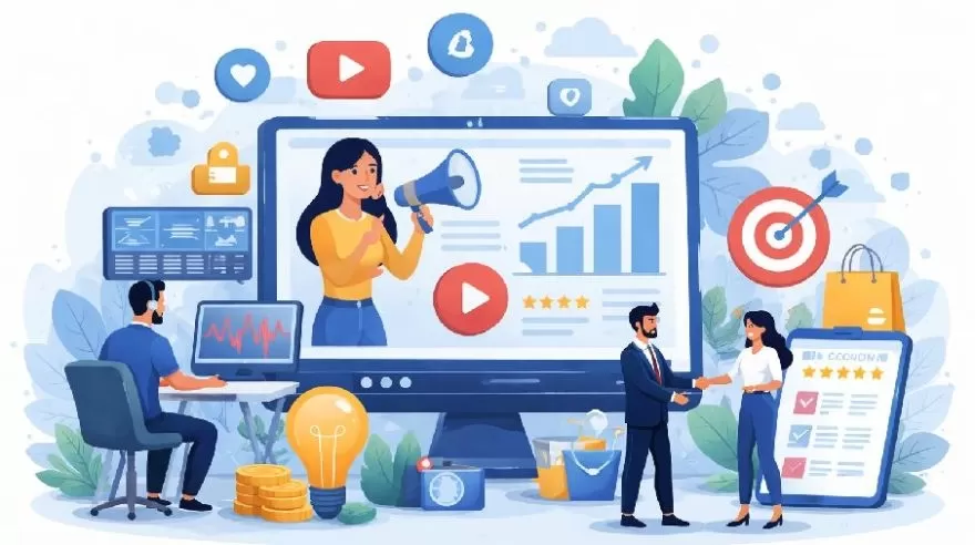 نقش ویدئو مارکتینگ در افزایش اعتماد و فروش آنلاین