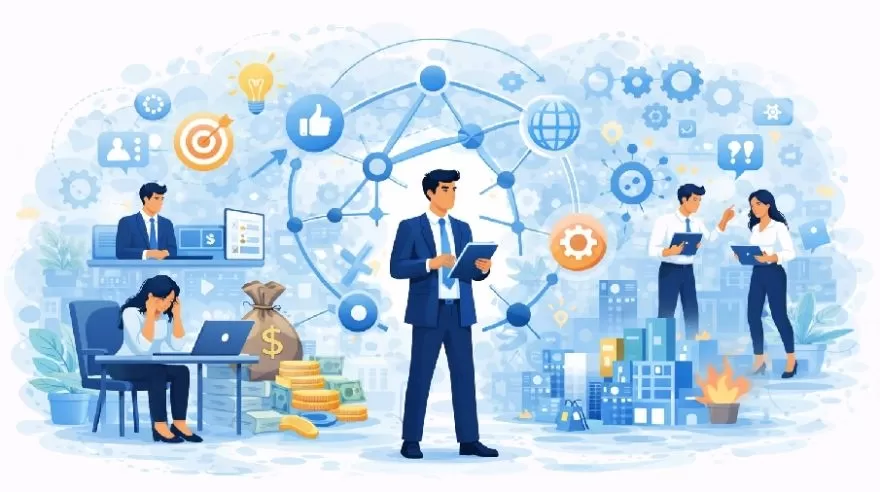 نقش تفکر سیستمی در مدیریت کسب‌وکار؛ چگونه مدیران حرفه‌ای کل‌نگر تصمیم می‌گیرند؟